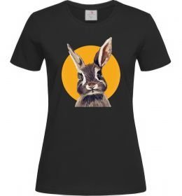 Жіноча футболка Кролик в жовтому кругу