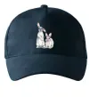Кепка Кролики акварель Темно-синий фото