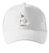 Кепка Кролики акварель Белый фото