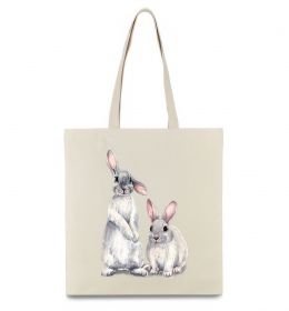 Эко-сумка Кролики акварель Эко-сумка Кролики акварель