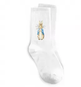 Носки Зайчик з ножем Белый фото