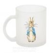 Чашка скляна Кролик в курточке Фроузен фото