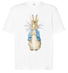 Футболка Оверсайз Кролик в курточці