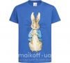 Дитяча футболка Кролик в курточке Яскраво-синій фото