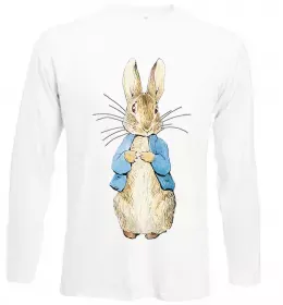 Лонгслив Steampunk rabbit Черный фото