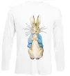 Лонгслив Кролик в курточці Белый фото