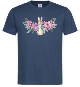 Чоловіча футболка Кролик в квітах