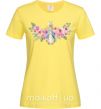 Женская футболка Кролик в цветах Лимонный фото