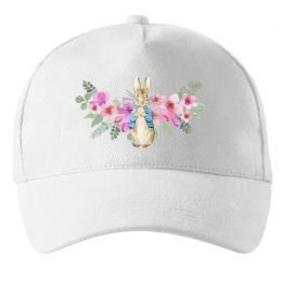Кепка Кролик в квітах