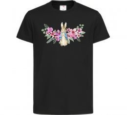 Дитяча футболка Кролик в квітах Дитяча футболка Кролик в квітах