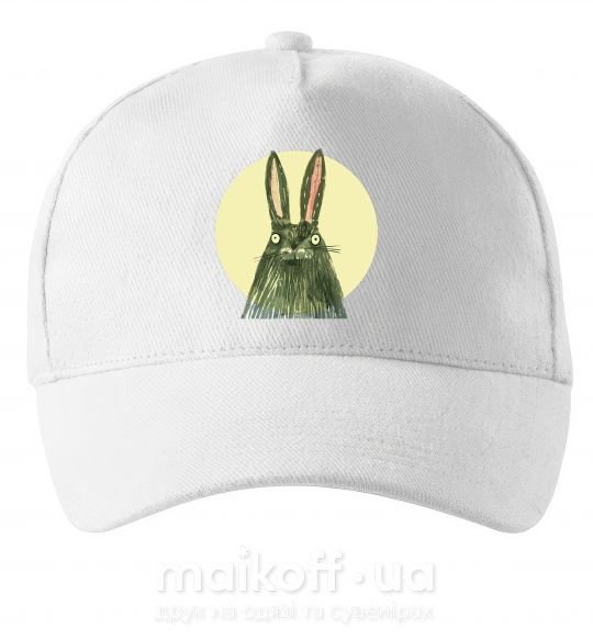 Кепка Кролик под луной Белый фото
