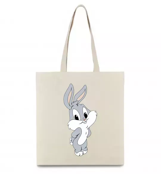 Еко-сумка Маленький Бакс Банні Бежевий фото