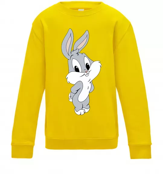 Детский Свитшот Маленький Бакс Банні Солнечно желтый фото