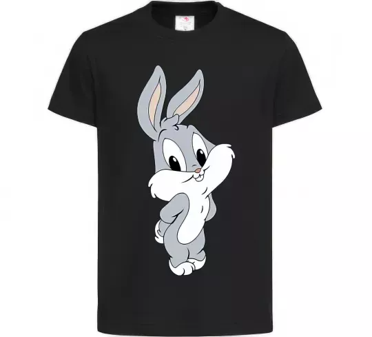 Дитяча футболка Маленький Бакс Банні Чорний фото