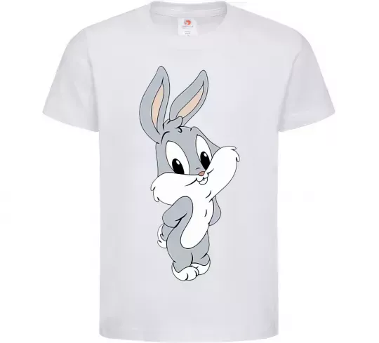 Дитяча футболка Маленький Бакс Банні Білий фото