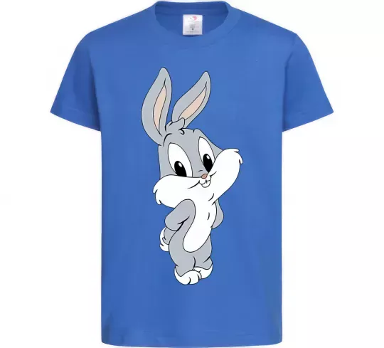 Дитяча футболка Маленький Бакс Банні Яскраво-синій фото