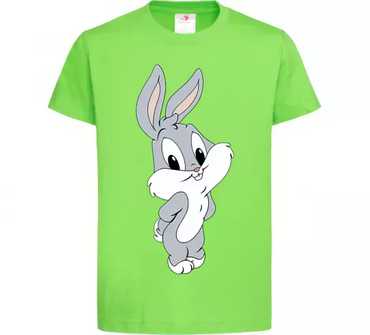 Дитяча футболка Маленький Бакс Банні Лаймовий фото