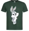 Мужская футболка Маленький Бакс Банні Темно-зеленый Мужская футболка Маленький Бакс Банні Темно-зеленый фото