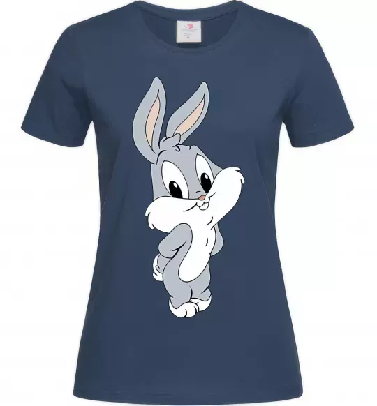 Женская футболка Маленький Бакс Банні Темно-синий фото