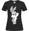 Женская футболка Маленький Бакс Банні Черный Женская футболка Маленький Бакс Банні Черный фото