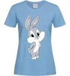 Женская футболка Маленький Бакс Банні Голубой Женская футболка Маленький Бакс Банні Голубой фото