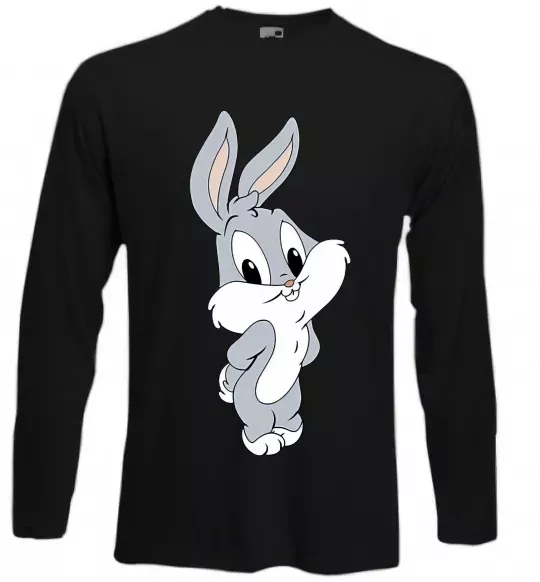 Лонгслив Маленький Бакс Банні Черный фото