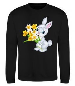Свитшот Заєць з нарцисами