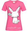 Жіноча футболка Need more sleep rabbit Яскраво-рожевий фото