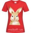 Жіноча футболка Рыжий кролик Червоний фото