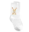 Шкарпетки Рудий кролик Білий фото