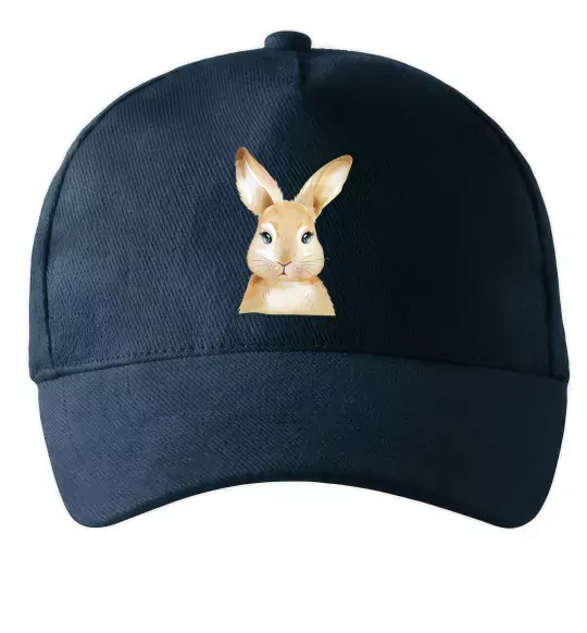 Кепка Рудий кролик Темно-синій фото