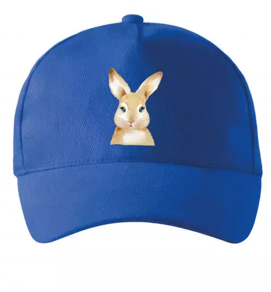 Кепка Рудий кролик Яскраво-синій фото