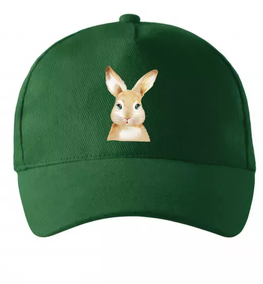 Кепка Рудий кролик Темно-зелений фото