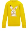 Дитячий світшот Рудий кролик Сонячно жовтий фото