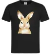 Мужская футболка Рудий кролик Черный фото