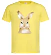 Мужская футболка Рудий кролик Лимонный фото