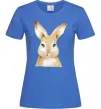 Жіноча футболка Рудий кролик Яскраво-синій Жіноча футболка Рудий кролик Яскраво-синій фото
