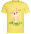 Мужская футболка Кролик на галявині Лимонный Мужская футболка Кролик на галявині Лимонный фото