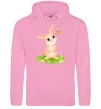 Мужская толстовка (худи) Кролик на галявині Розовый Мужская толстовка (худи) Кролик на галявині Розовый фото