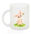 Чашка скляна Кролик на лужайке Фроузен фото