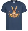 Мужская футболка Осінній заєць Темно-синий Мужская футболка Осінній заєць Темно-синий фото