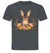 Мужская футболка Осінній заєць Графит Мужская футболка Осінній заєць Графит фото
