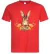 Мужская футболка Осінній заєць Красный Мужская футболка Осінній заєць Красный фото