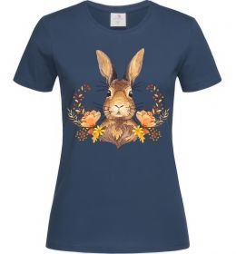 Женская футболка Осінній заєць Женская футболка Осінній заєць