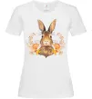 Женская футболка Осінній заєць Белый Женская футболка Осінній заєць Белый фото