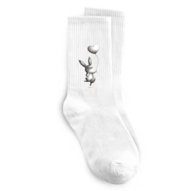 Шкарпетки Зайчик з кулькою