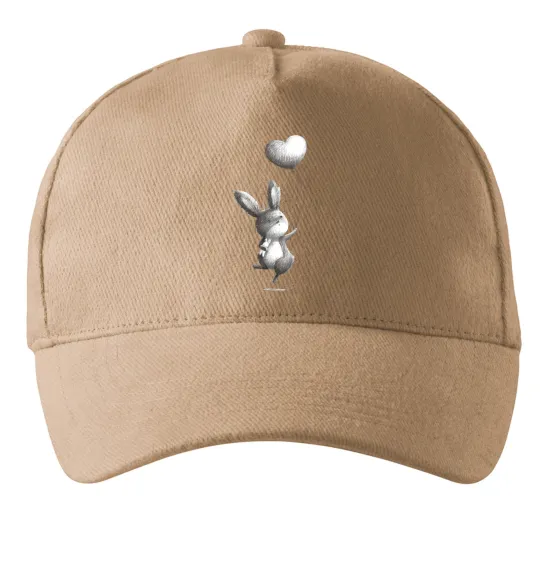 Кепка Зайчик з кулькою Песочный фото