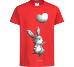 Дитяча футболка Зайчик з кулькою