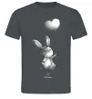 Мужская футболка Зайчик з кулькою Графит Мужская футболка Зайчик з кулькою Графит фото