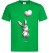 Мужская футболка Зайчик з кулькою Зеленый Мужская футболка Зайчик з кулькою Зеленый фото